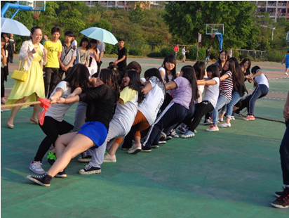 （圖一）  同學(xué)們，加油！